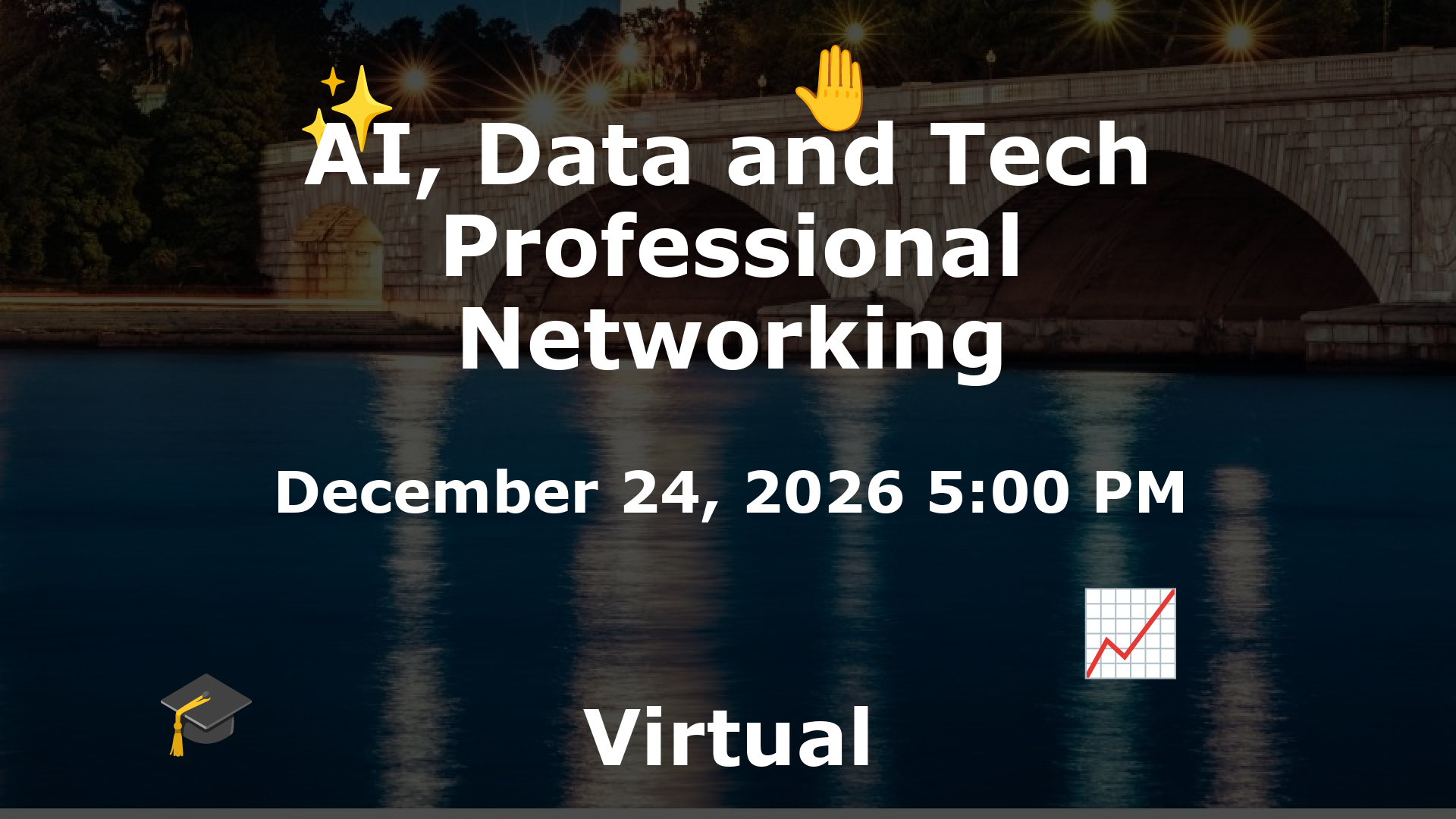 AI, Data and Tech Professional Networking event image